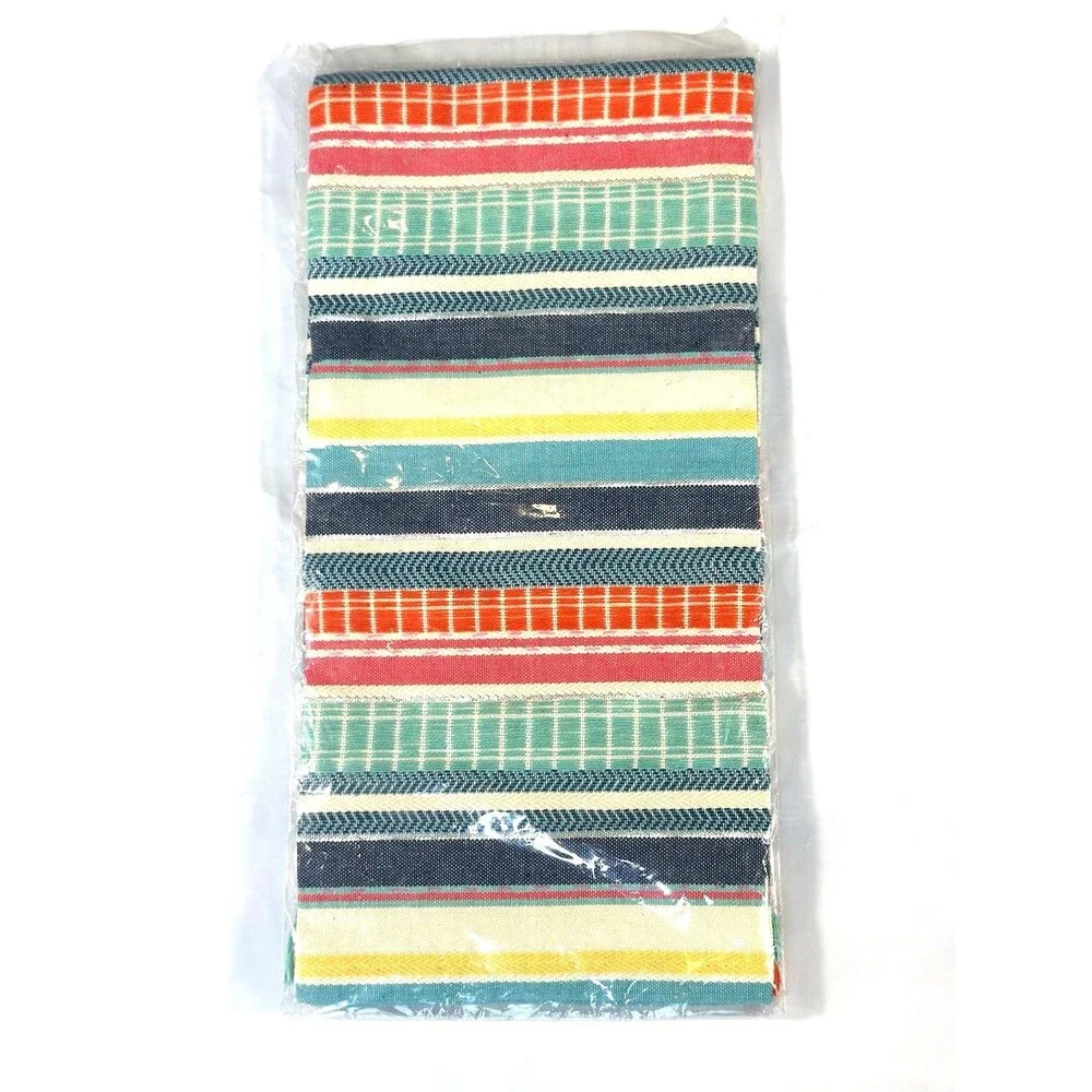 Anthropologie colorful chambray